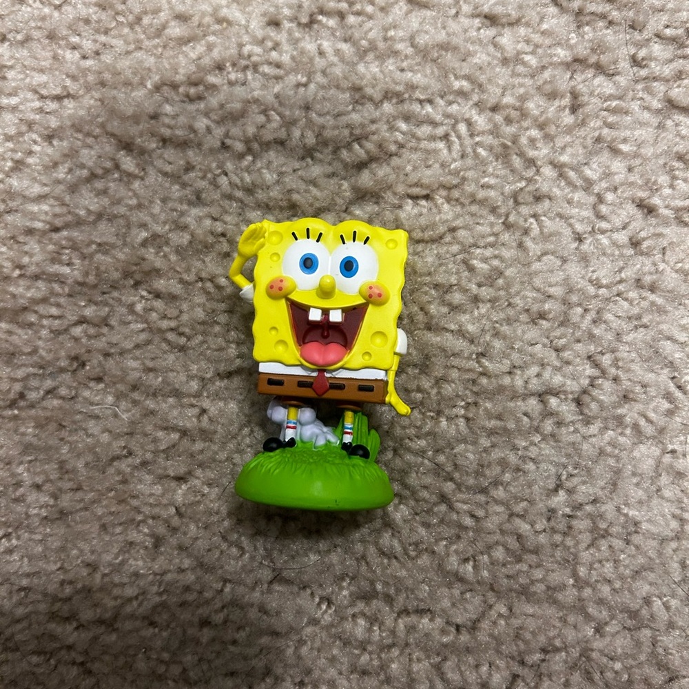 SpongeBob SquarePants Yellow Figurine Toy